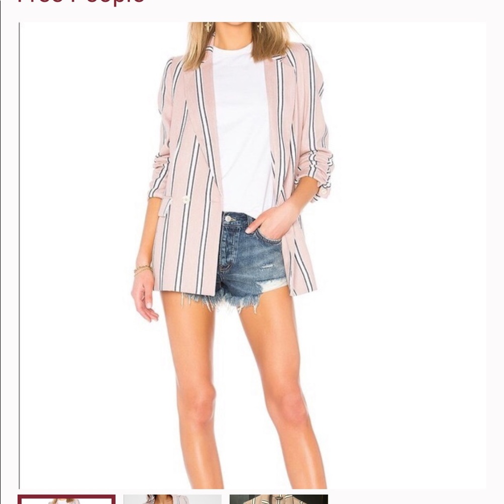 Free people uptown girl blazer XS